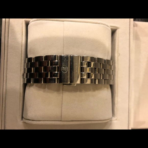 Michele – Uptown Diamond Dial Chronograph Watch Case & Bracelet, 39mm - Picture 2 of 5